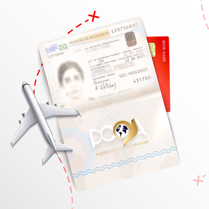 نمونه ویزا